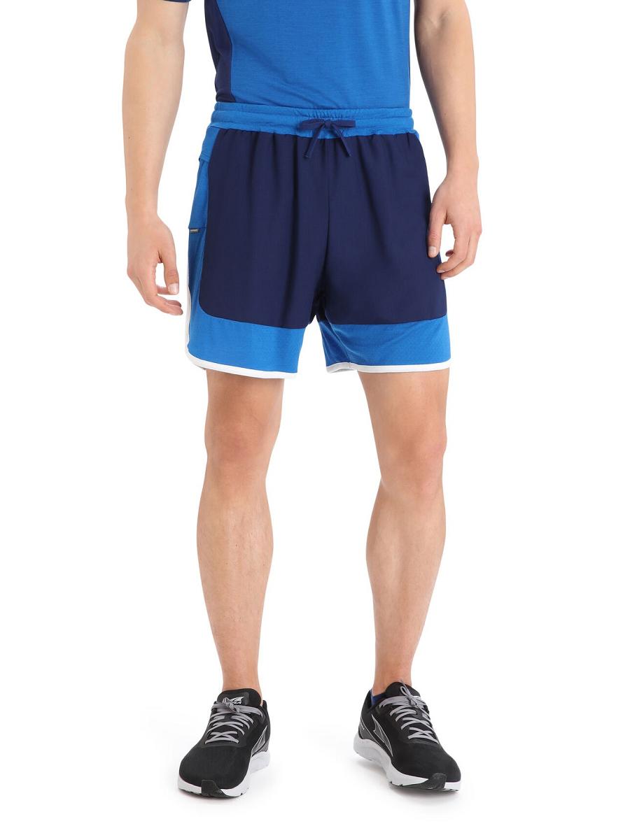 Shorts Icebreaker ZoneKnit™ Merino Homme Bleu Royal Bleu Marine | FR 1109NWYB